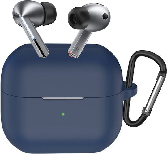Techsuit Husă în culoarea Albastru marin pentru Samsung Galaxy Buds 3 / 3 FE / 3 Pro