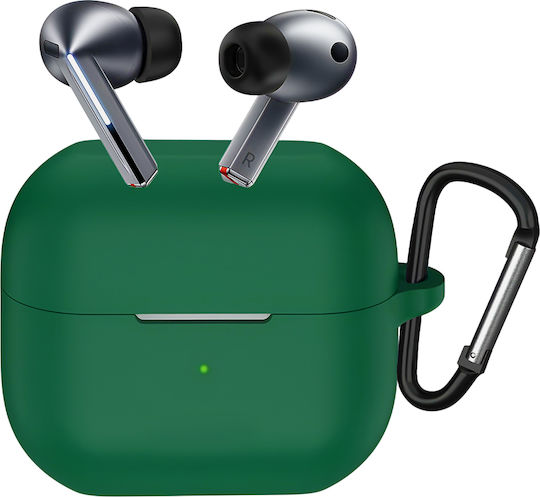Techsuit Hülle Silikon in Grün Farbe für Samsung Galaxy Buds 3 / 3 FE / 3 Pro