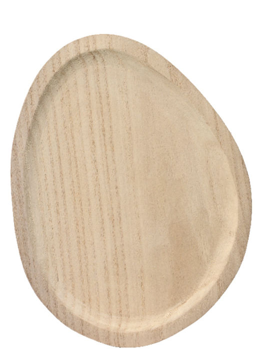 Kaemingk Дървен Сервиращ Диск 35x27x2.5см