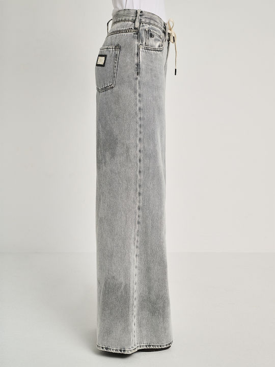 Lovely Women's Jean Pants Gray