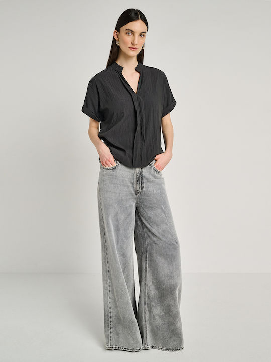 Lovely Women's Jean Pants Gray