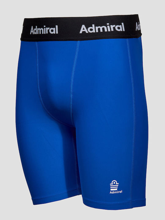 Admiral Ανδρικό Αθλητικό Κολάν Compression Κοντό Μπλε