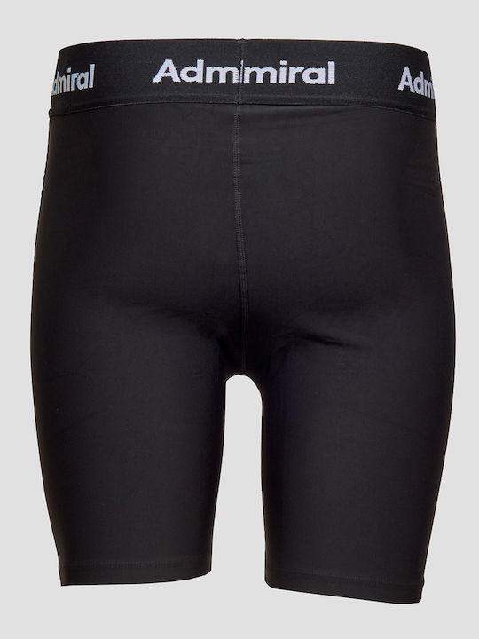 Admiral Herren Sportleggings Compression Kurz Schwarz