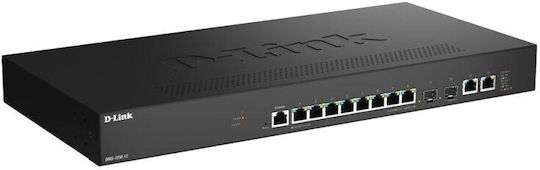 D-Link DMS-1250-10S Managed L2 Switch με 8 Θύρες Gigabit (10Gbps) Ethernet και 2 SFP Θύρες