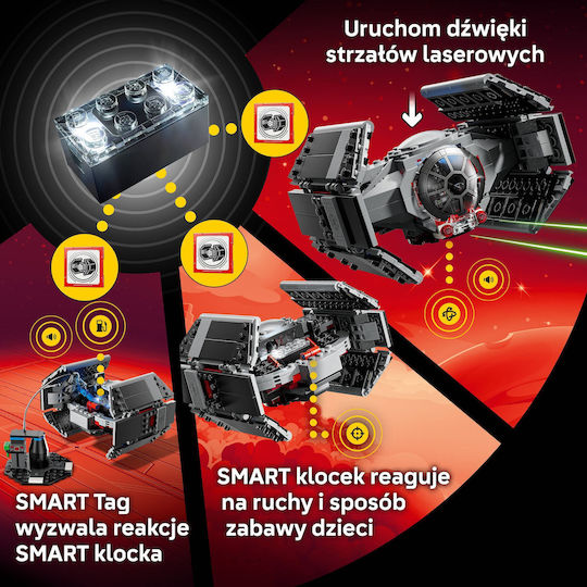 LEGO Star Wars Darth Vader's Tie Fighter για 8+ Ετών 473τμχ