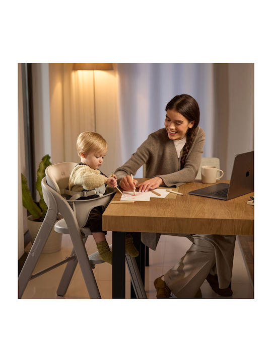 Kinderkraft Tino Baby Highchair Gray