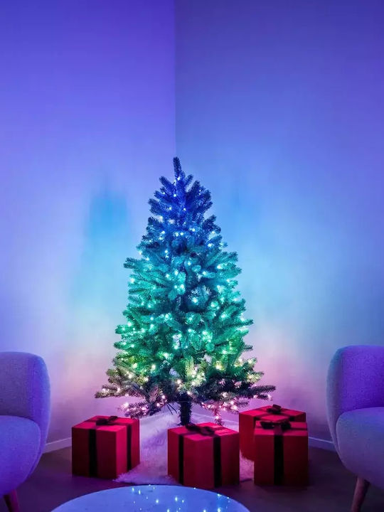 Weihnachtsbaum 210cm mit LED Beleuchtung Weiß