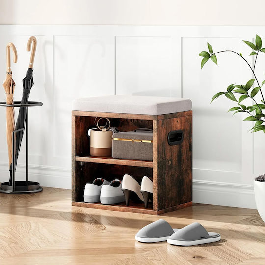 Hallway Furniture with Shoe Rack & Wardrobe Industrial 44x30x40cm