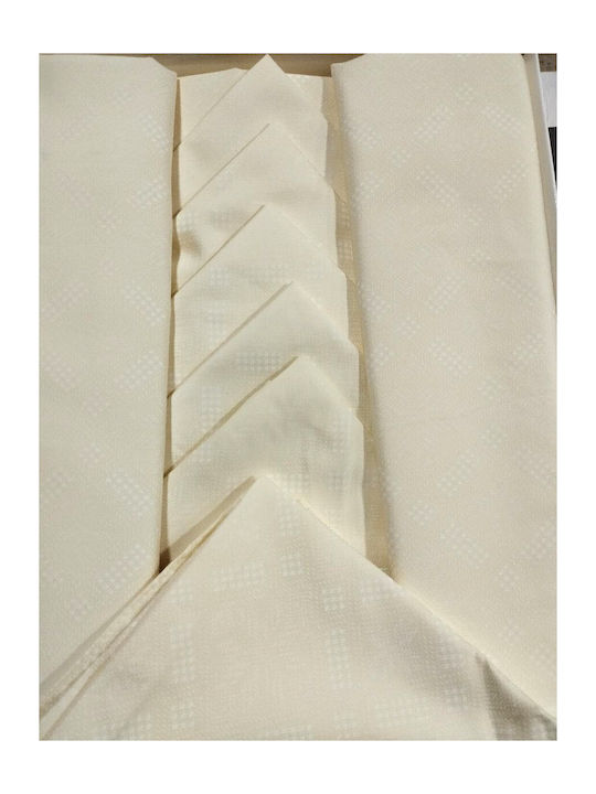 Τραπεζομάντηλο Σετ Ecrou 160x270εκ.