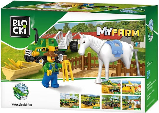 Blocki Cuburi De Construit MYFARM Pentru 6+ Ani 62 Bucăți