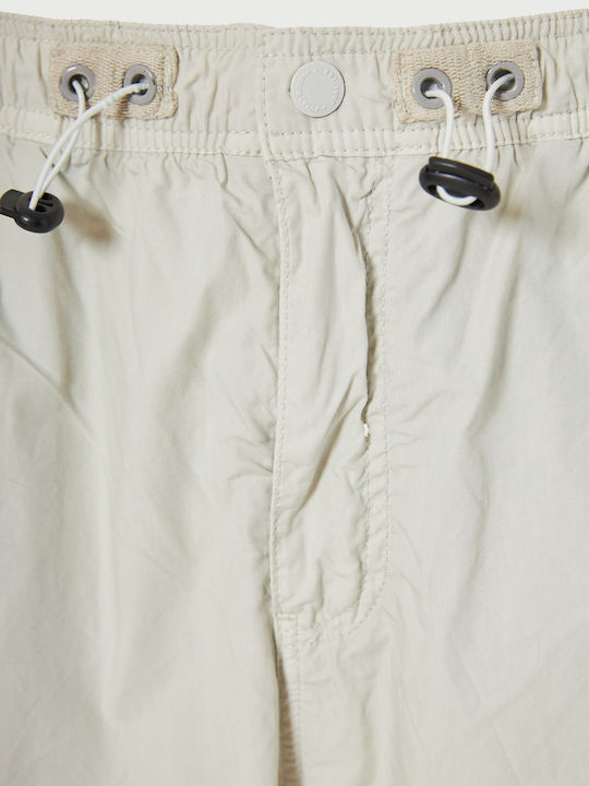 Trousers in Loose Fit Beige