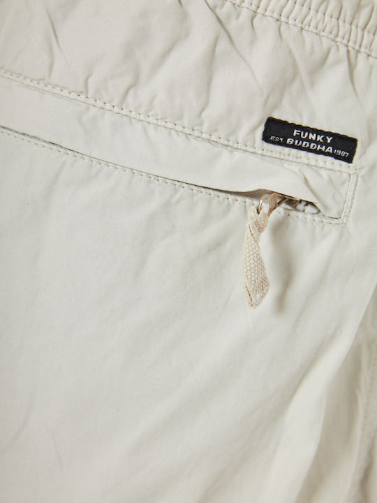 Trousers in Loose Fit Beige