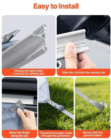 Vevor Cort De Camping Pentru Automobil 200x330cm