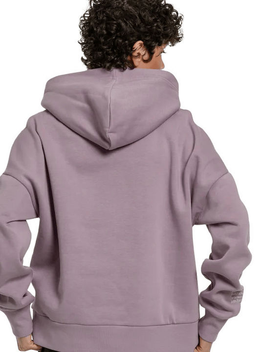 Women's Hooded Sweatshirt Purple