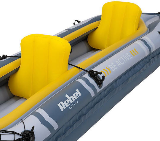 Rebel Active Πλαστικό Kayak Θαλάσσης 2 Ατόμων Μπλε