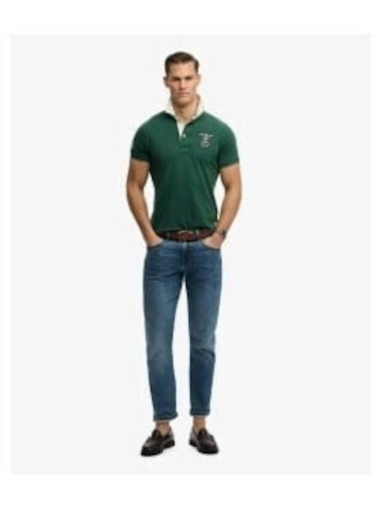 Polo Short Sleeve Blouse Hunter Green