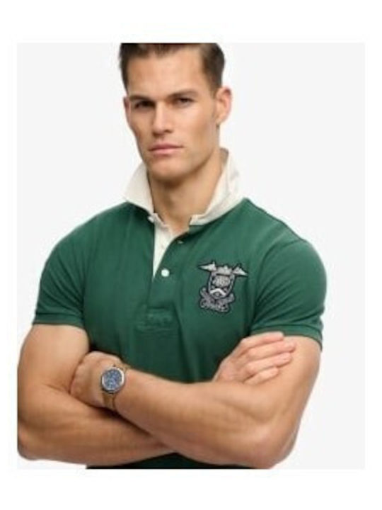 Polo Short Sleeve Blouse Hunter Green