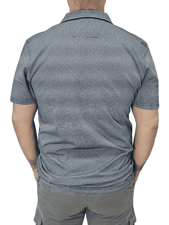 Polo Kurzarm Bluse Dunkel Marine