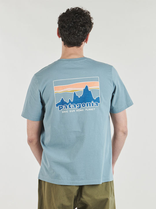 '73 Skyline T-shirt Μπλε