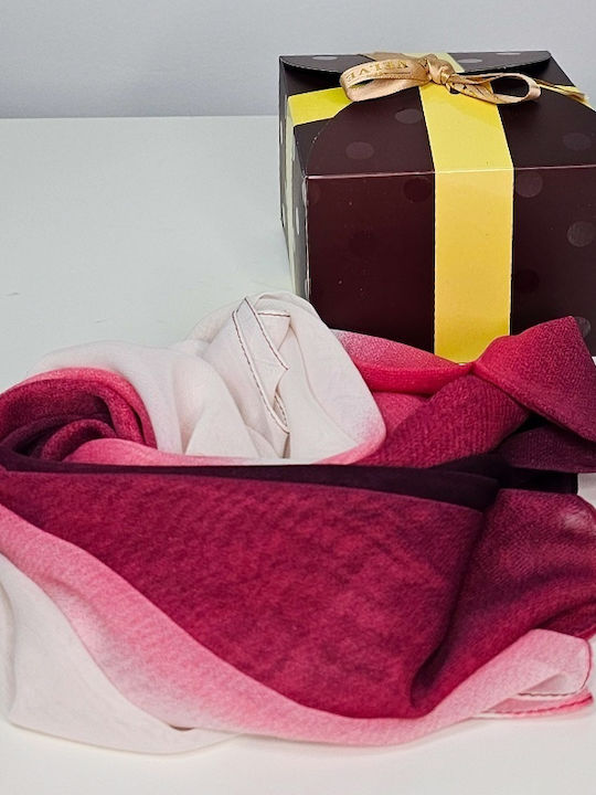 Velve Şal Pentru Femei Burgundy