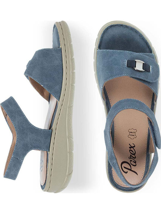 Leather Women's Anatomic Blue Sandals