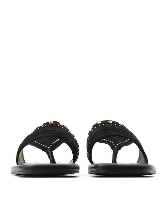 Noa Harmon Women's Flat Sandals Black