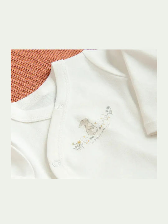 Cool Club Set Onesie with Pants White 2 Pieces