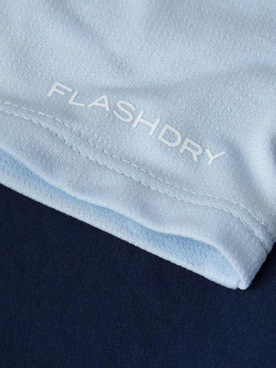 Детски Комплект със Шорти Летен 2 Части Светлосин 24/7 Flashdry