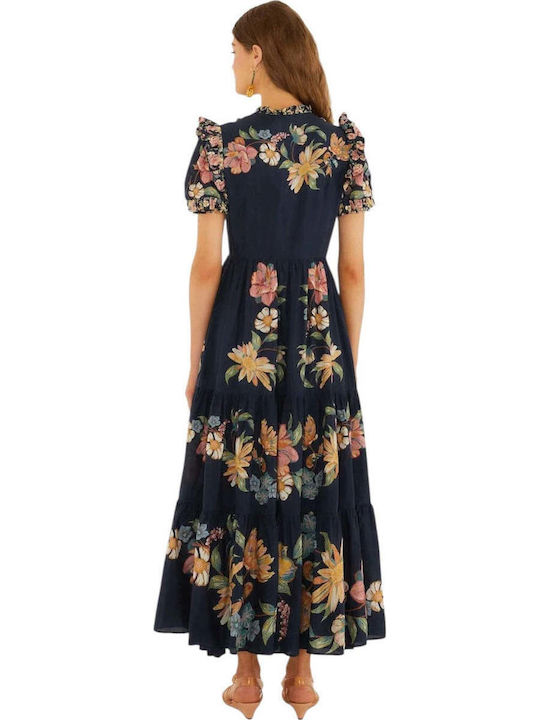 Summer Maxi Dress Navy Blue