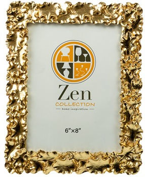 Zen Collection Photo Frame With Gold Plastic Frame 15x20