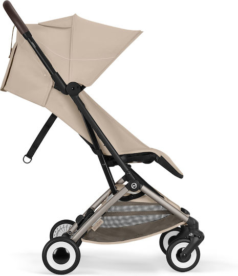Cybex Orfeo Baby Stroller Suitable for Newborn Almond Beige / Taupe Frame 6.3kg
