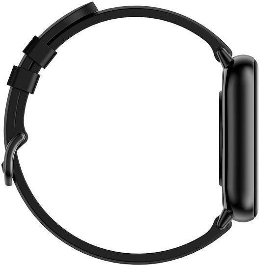 Bemi Kix2 35mm Smartwatch με Παλμογράφο (Μαύρο)