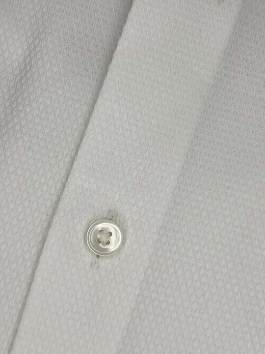 H Joe Long Sleeve Shirt in Regular Fit White