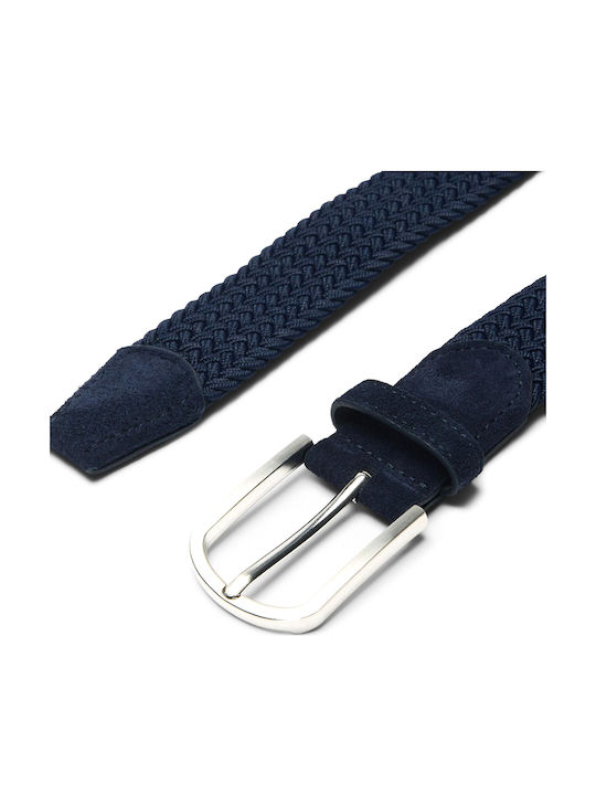 Men's Fabric Blue Belt