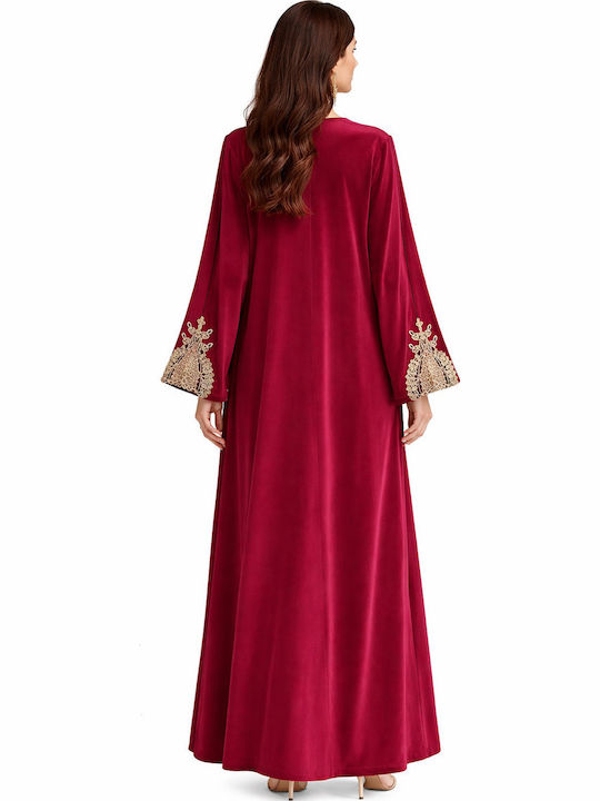 Pen-ky Winter Women's Robe Burgundy
