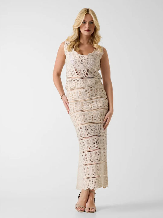 Maxi Skirt Beige