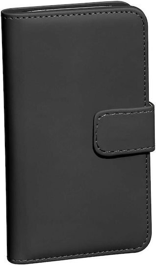 Pedea Silicone / Plastic Book Black (Galaxy S25+)