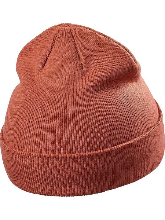 Beanie Unisex Knitted Beanie in Burgundy Colour
