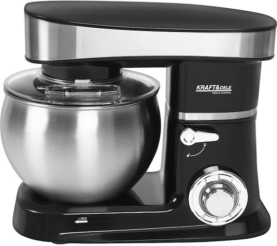 Kraft & Dele Mixer Planetar 2500W cu Bol Inox 6l