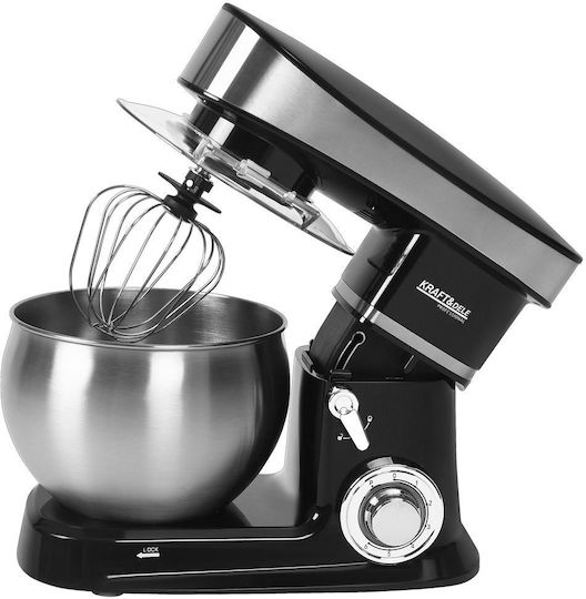 Kraft & Dele Mixer Planetar 2500W cu Bol Inox 6l