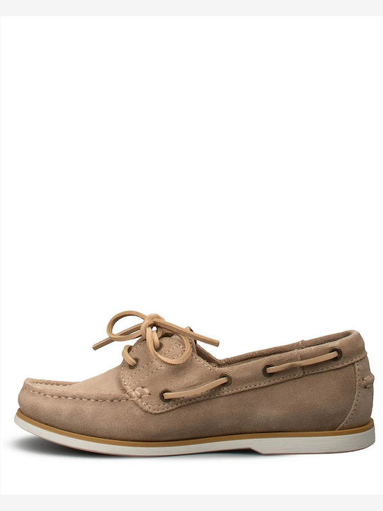 Navigator Women's Loafers in Beige Colour