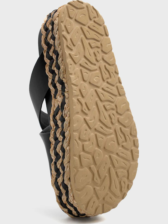 Women's Flat Sandals Black