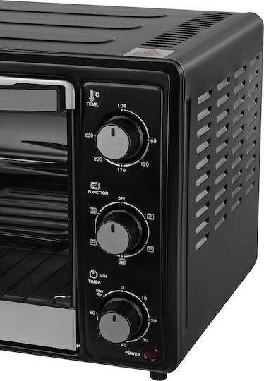 Kraft & Dele Elektrisches Arbeitsplattenofen 30lt Keine Brenner mit Heißluft