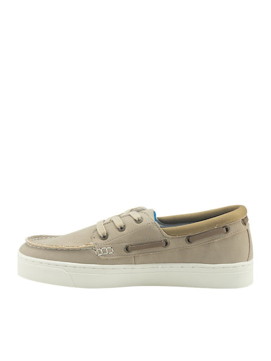 Men's Moccasins in Beige Colour