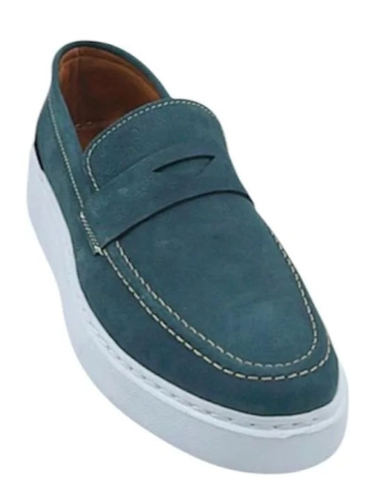 Ανδρικά Loafers σε Μπλε Χρώμα