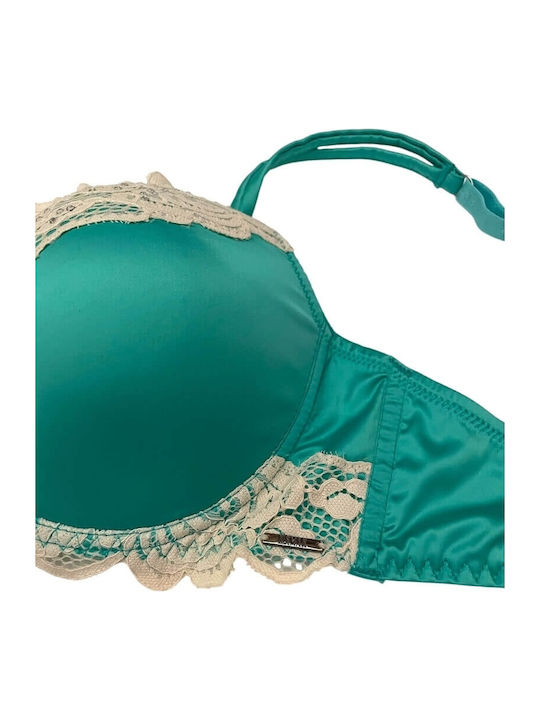 Balconette Πράσινο (menta) Σουτιέν