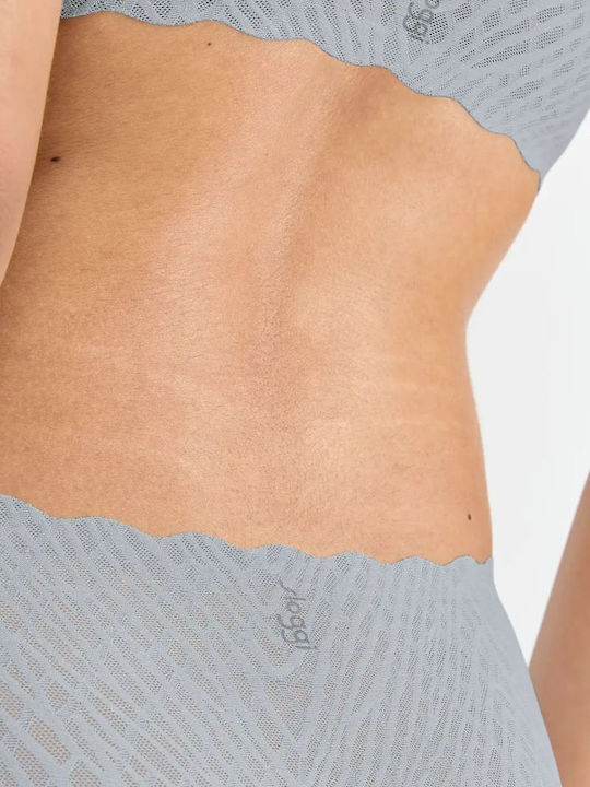 Feel Bliss Hipster Women's Slip Seamless With Lace Gray