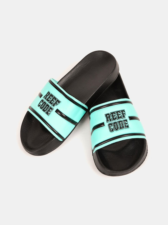 Slides in Blue Color