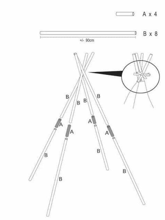 Marionette Wooden Toys Ινδιάνικη Παιδική Σκηνή