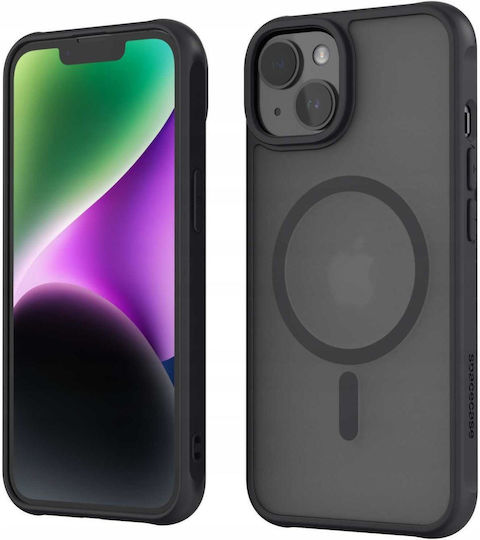 Spacecase Husă Hybrid Back Cover Compatibilă Cu Magsafe Plastic Negru iPhone 14